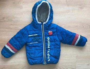Manteau hiver garçon 2 ans Disney Cars