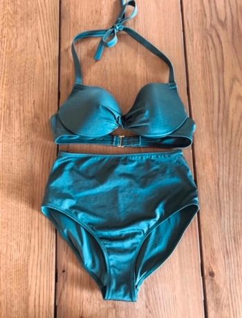 Maillot de bain 2 pièces H&M XS - Culotte taille haute - Bonnet À