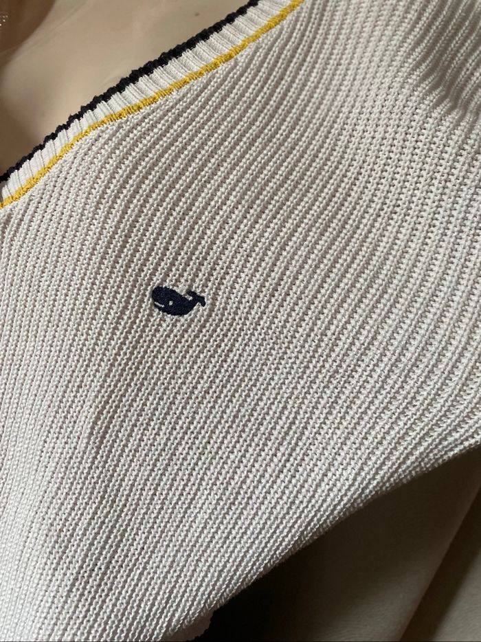 Pull marin coton blanc M Le Phare de la Baleine - photo numéro 2