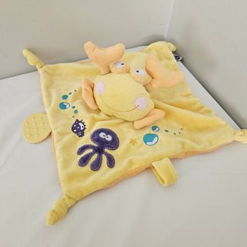 Doudou mots d'enfants crabe