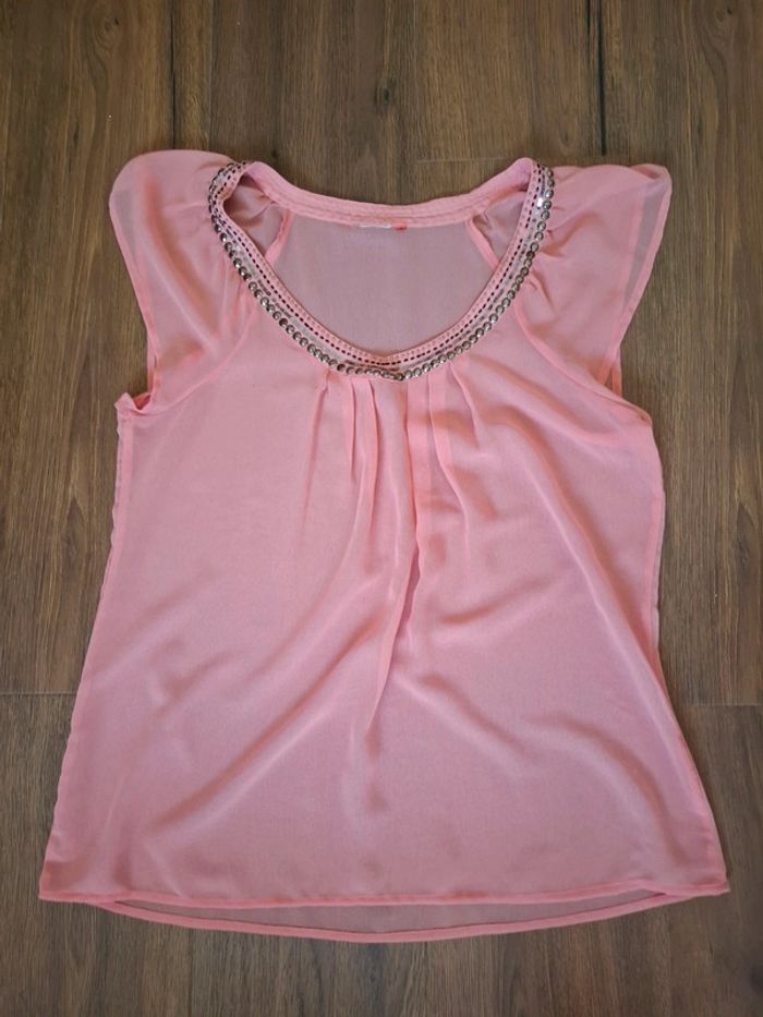 Blouse corail