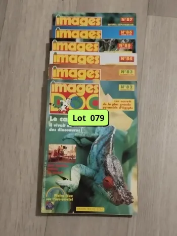 Lot vintage de 6 livres Images Doc année 1995-96 L079