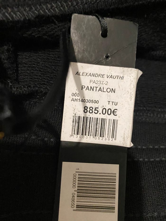 Pantalon Alexandre vauthier cuir doré jogging 880 eur - photo numéro 7