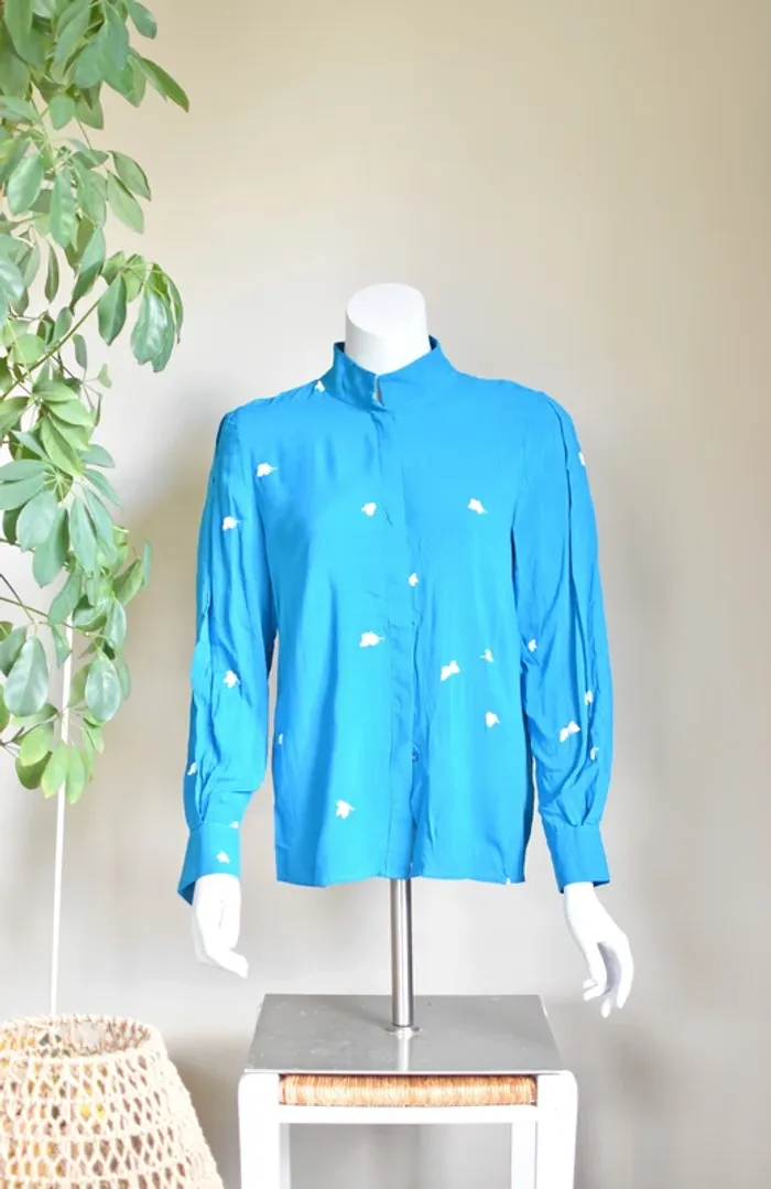 Chemise Galeries Lafayette en excellent état taille 34 - photo numéro 6