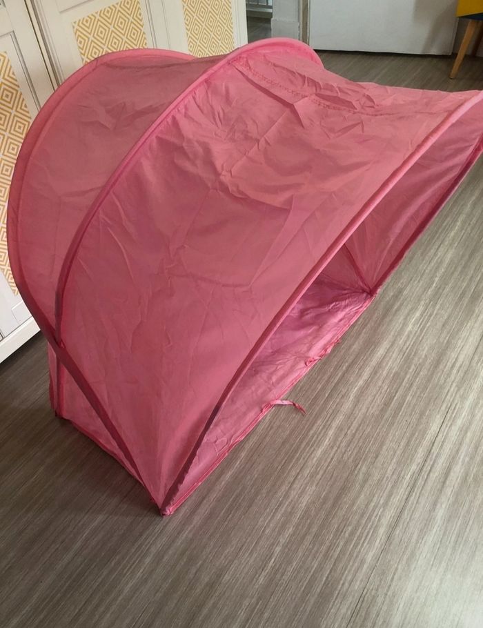 Ciel/tente de lit rose - photo numéro 3