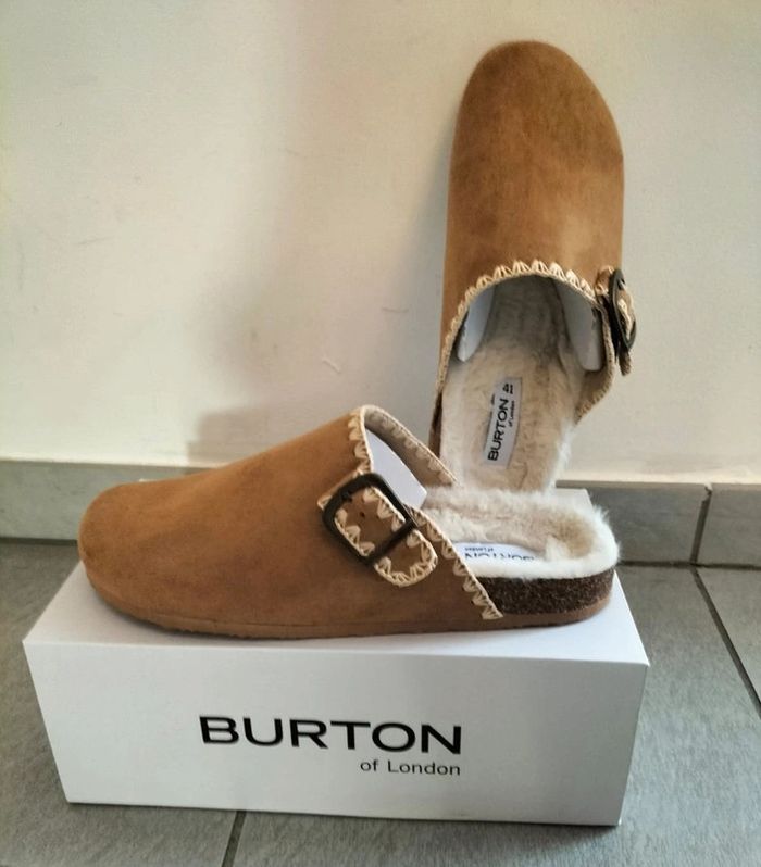 Mules femme Burton camel 41