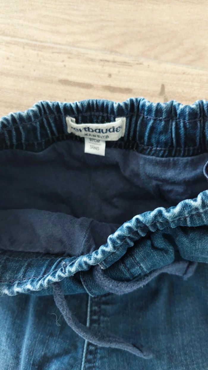 Jean vertbaudet molleton 3 ans garcon - photo numéro 2