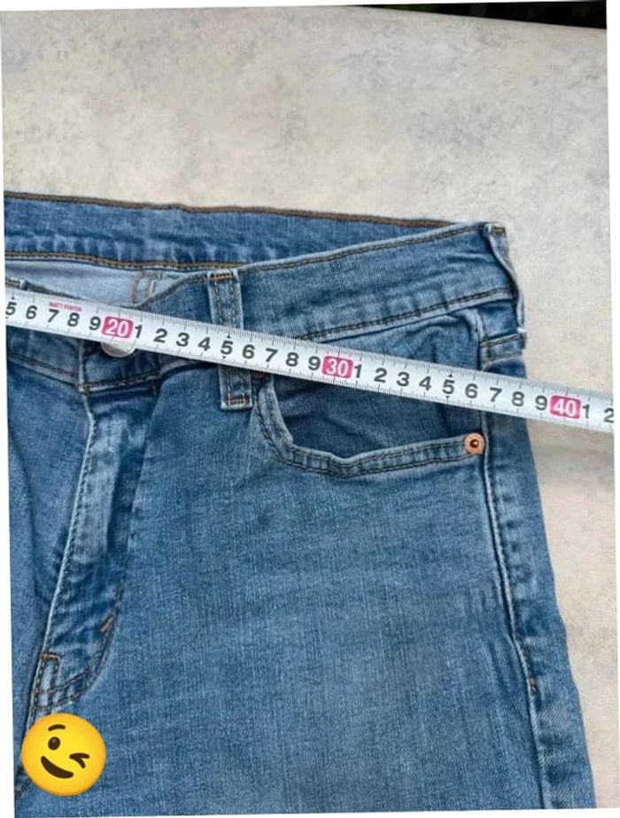 Jeans Levi's 511 W31 FR40 L32 coupe droite bleu Homme Men pan320b - photo numéro 5