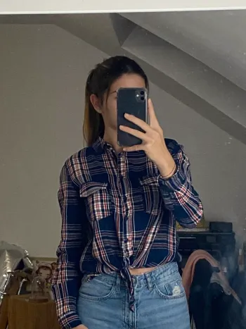 Chemise à carreaux jennyfer