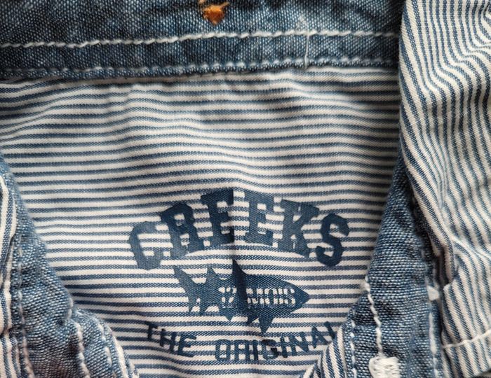 Chemise manches courtes Creeks 12 mois neuve - photo numéro 2