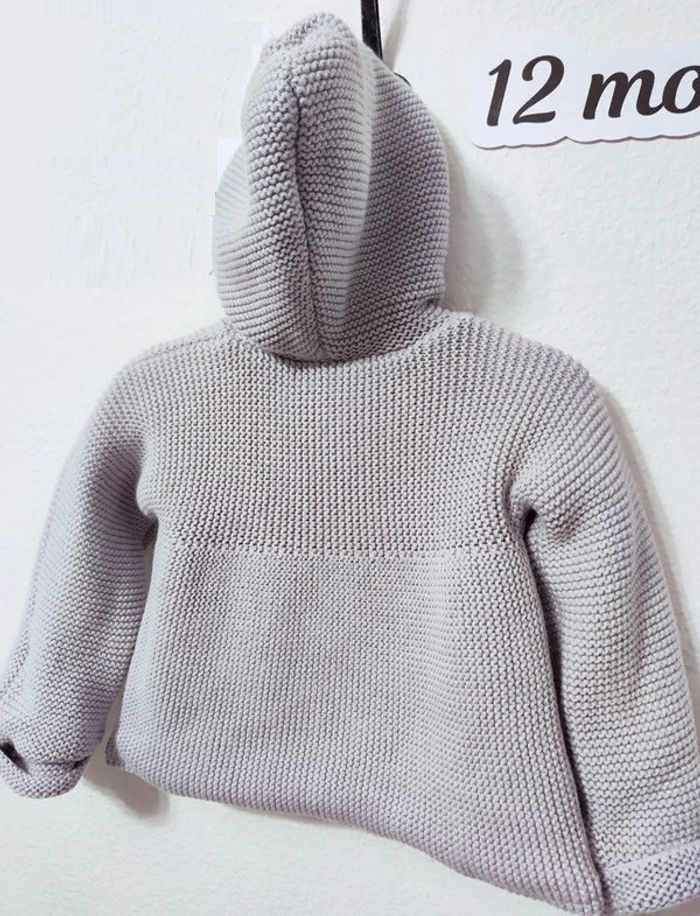 Gilet veste manteau bébé fille taille 12 mois Marèse - photo numéro 10
