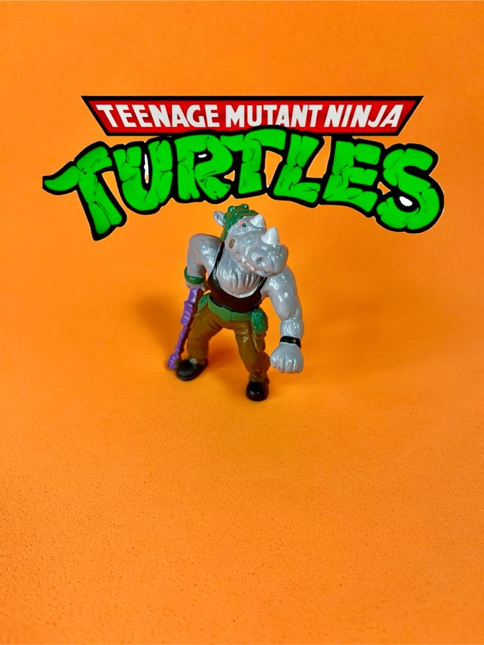 Figurine Vintage Rocksteady ( TMNT Les Tortues Ninja ) - photo numéro 8