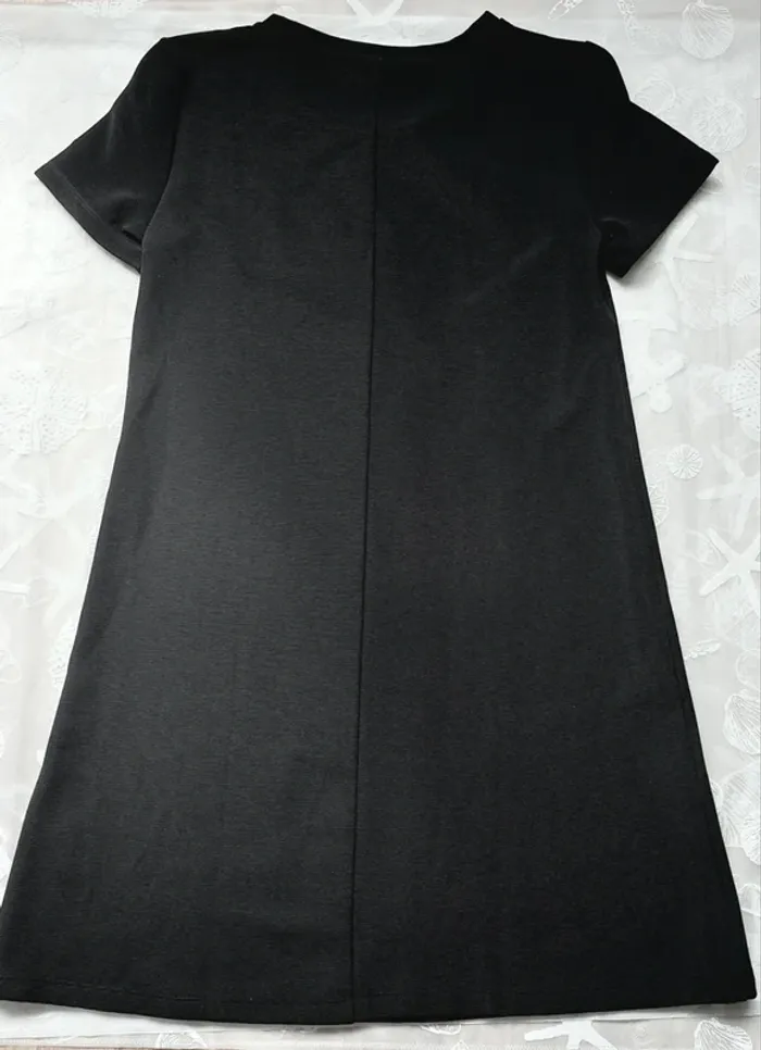 Robe noire effet côtelé G-One by Gémo - T. M - photo numéro 3