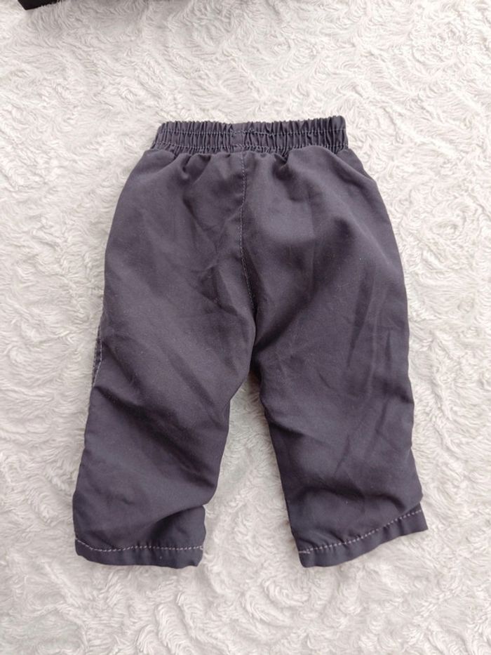 Ensemble (tee shirt manches longues+pantalon confortable) Garçon 6 mois Little king Chien - photo numéro 11