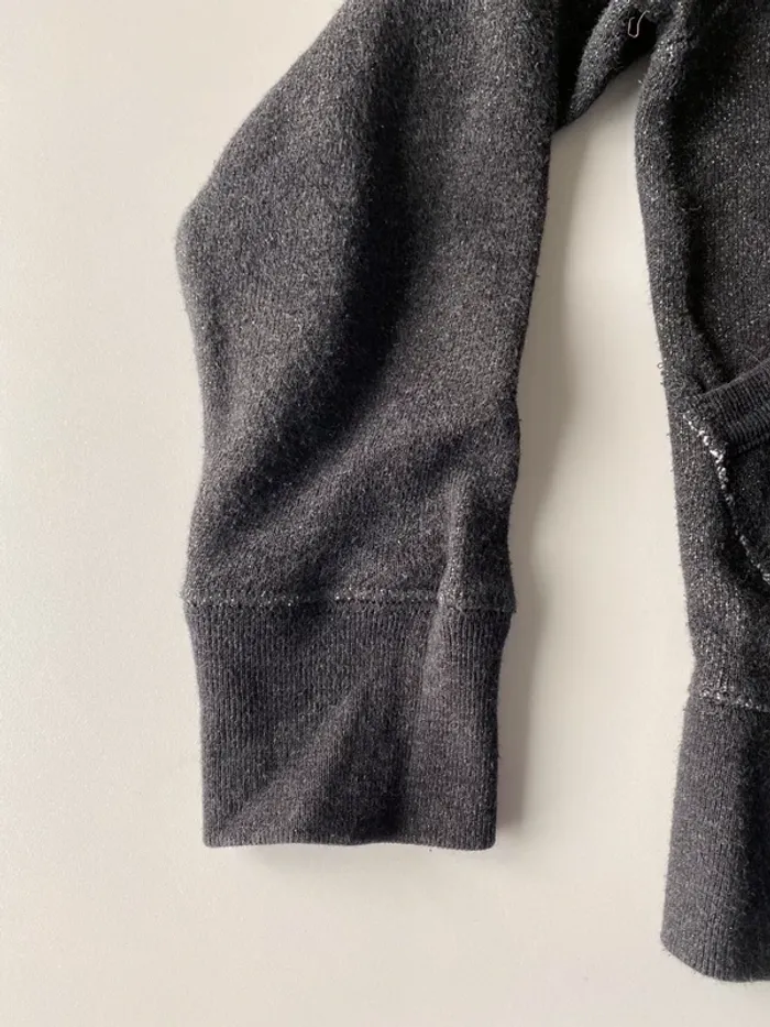 Sweat à capuche gris bellerose - photo numéro 3