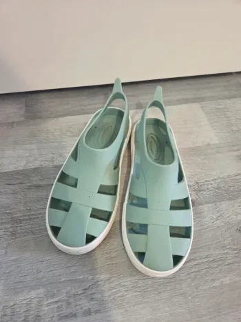 Sandales boatilus enfant vert