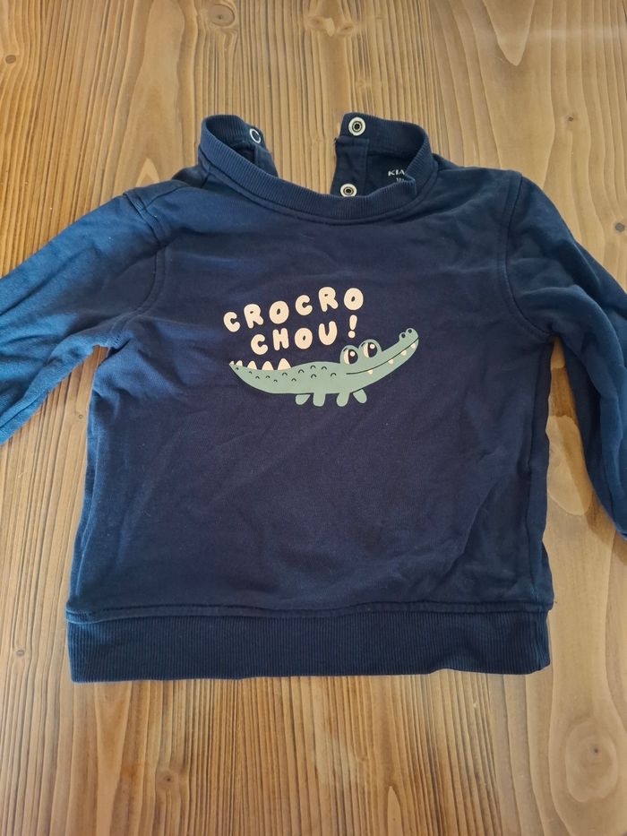 Lot de 3 sweats 18 mois kiabi - photo numéro 2