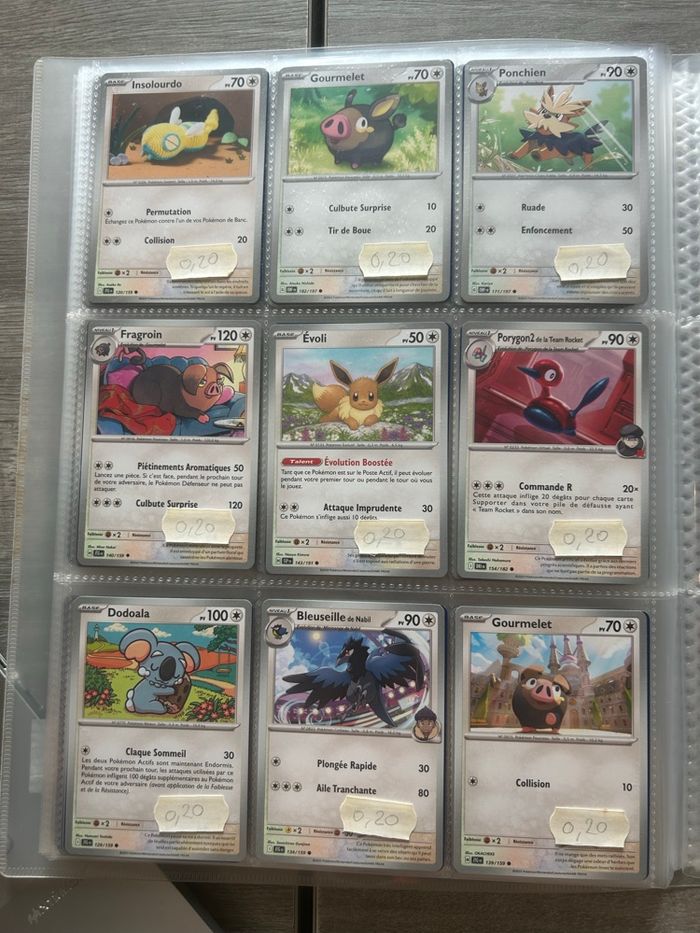 Carte Pokémon normal