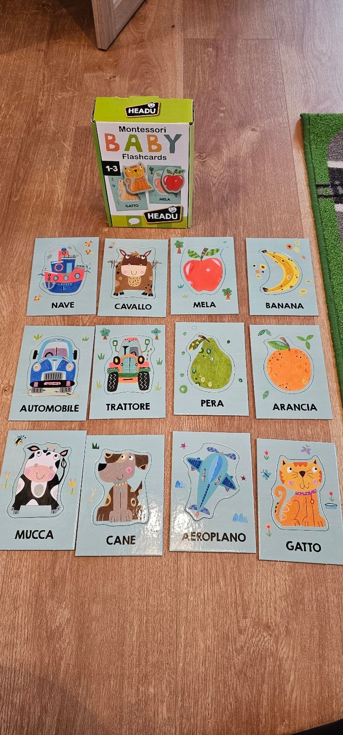 Montessori baby flahcards headu - photo numéro 2