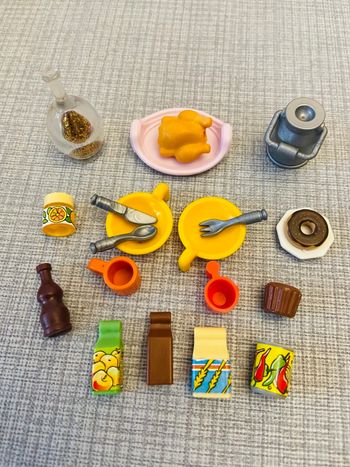 Lot accessoires cuisine playmobil 