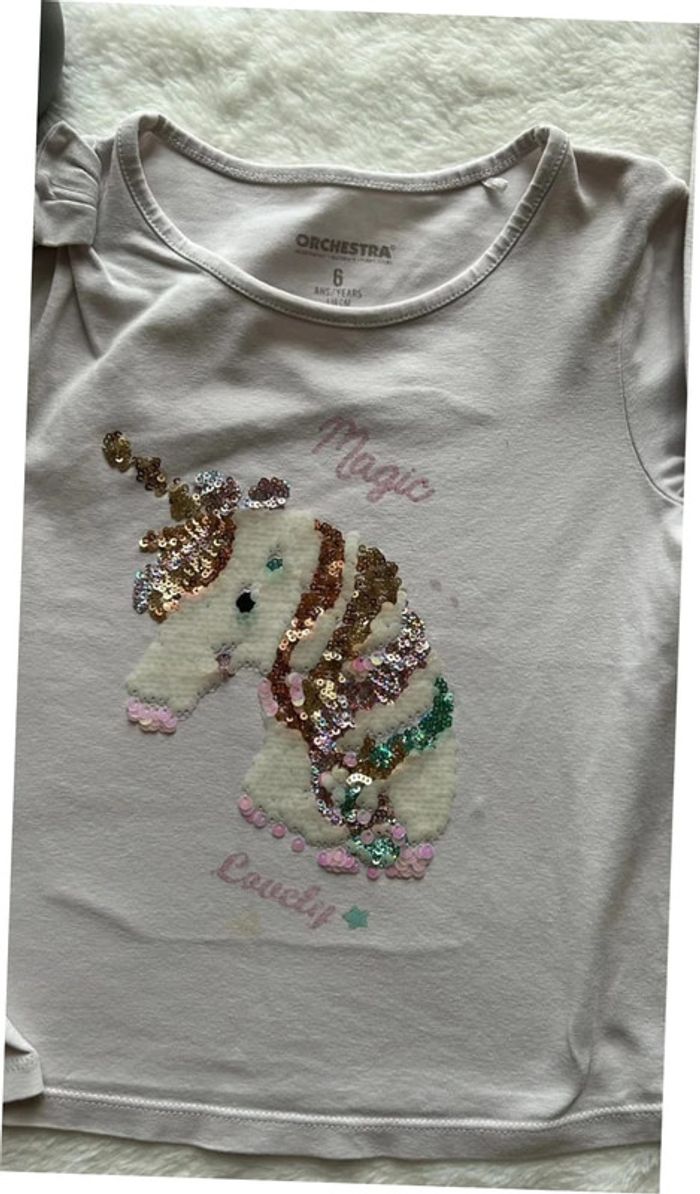 T-shirt à manches longues Orchestra 6 ans - photo numéro 3