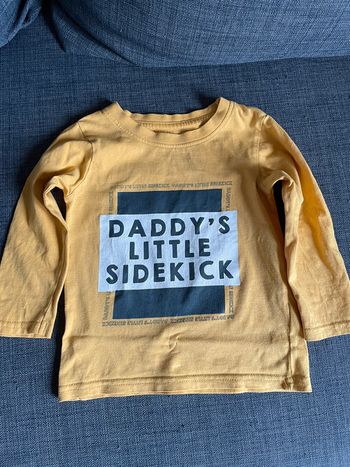 Pull moutarde garçon