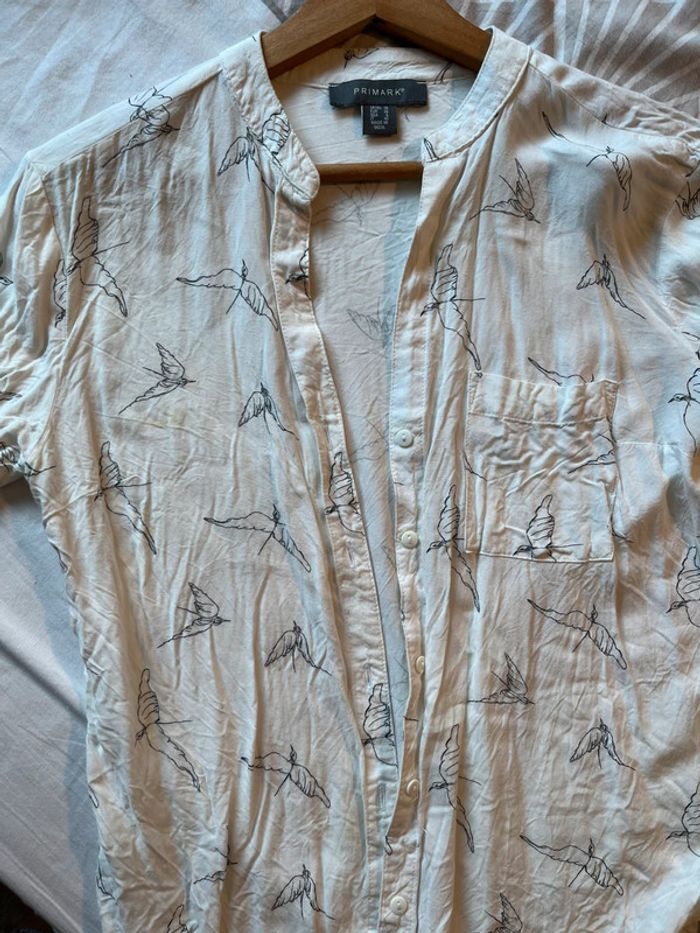 Chemise motif oiseaux - photo numéro 4