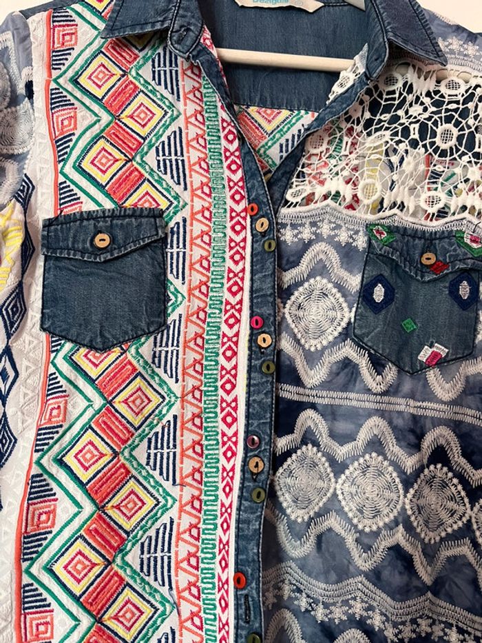 Chemise en jean - photo numéro 2