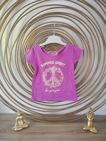 Tshirt manches courtes fille 2/3 ans