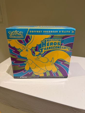 ETB Pokémon Héros Transcendants FR - Coffret Dresseur d'Élite -Scellé