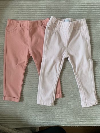Lot 2 pantalons 18 mois