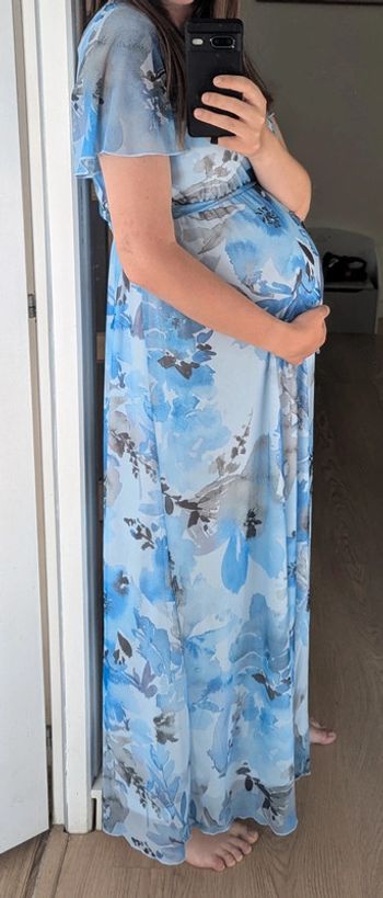 Très jolie robe de grossesse pour mariage / cocktail