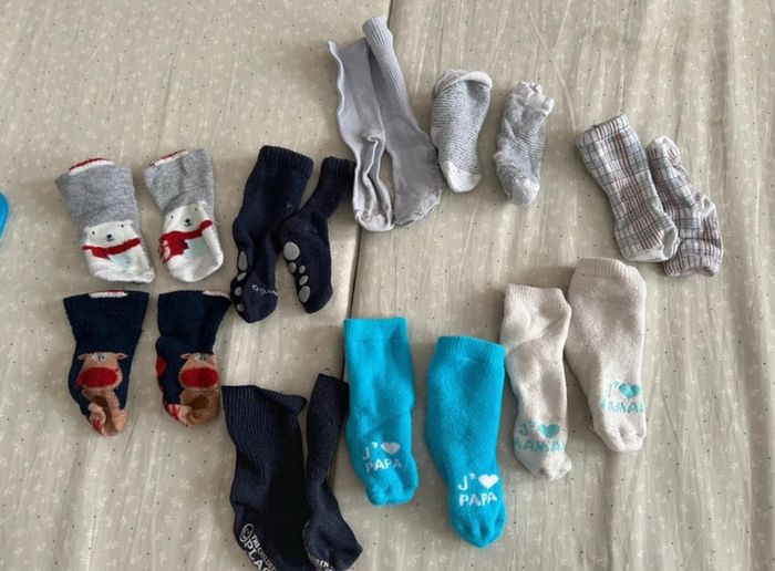 Lot chaussettes bébés