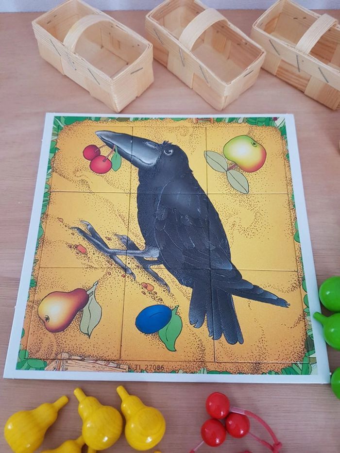 Haba jeu coopératif Le verger avec fruits en bois - photo numéro 12