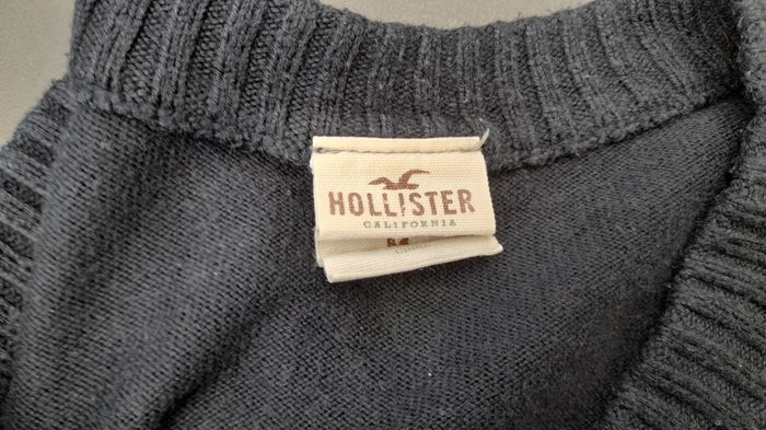 PULL FIN NOIR "HOLLISTER" - TAILLE M - n°01 - photo numéro 4