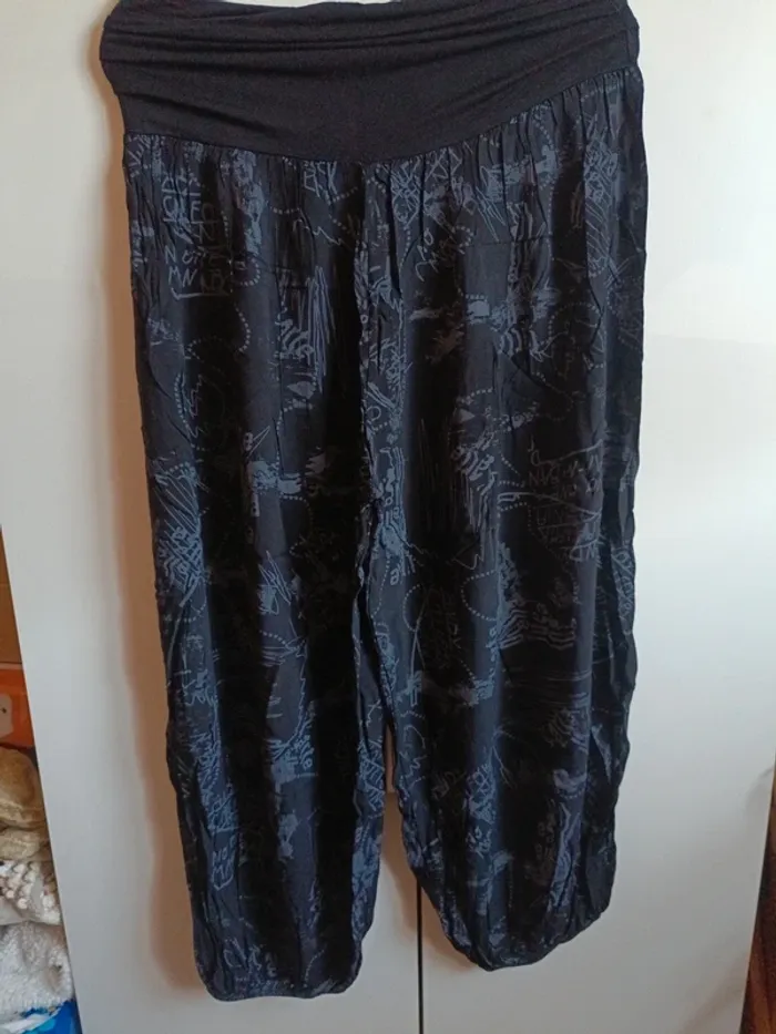 Pantalon Aladin noir et gris - photo numéro 2