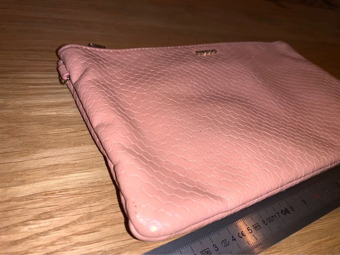 Porte-monnaie/ pochette simili cuir rose femme Stradivarius - photo numéro 11