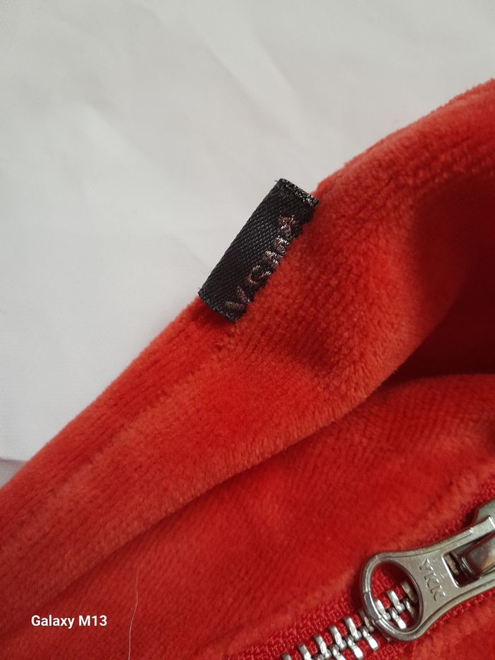 Pantalon de jogging femme rouge en velours Vue sur mer taille 38 - photo numéro 5