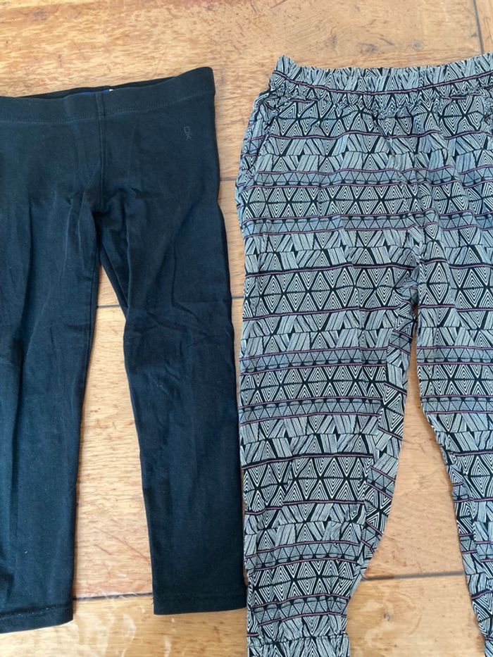 Lot de pantalons / legging - photo numéro 2