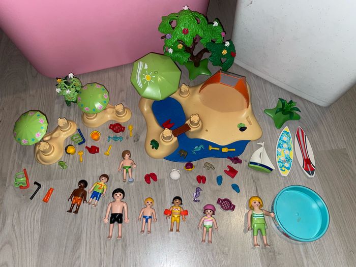 Petite plage playmobil - photo numéro 2