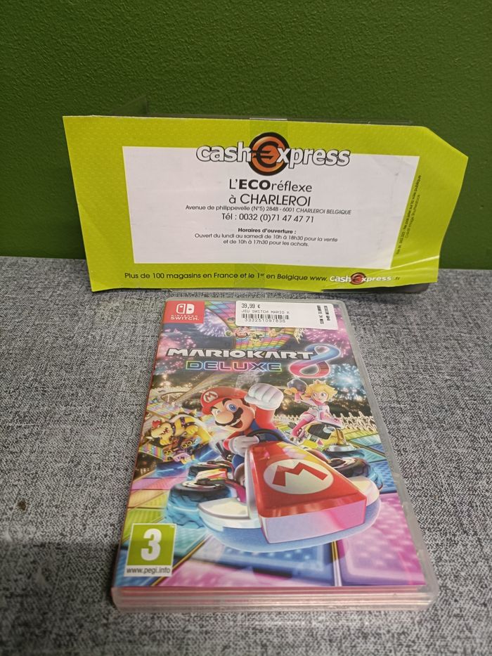 Jeu Switch : Mario Kart 8 deluxe