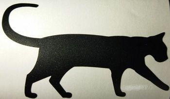 Sticker autocollant chat