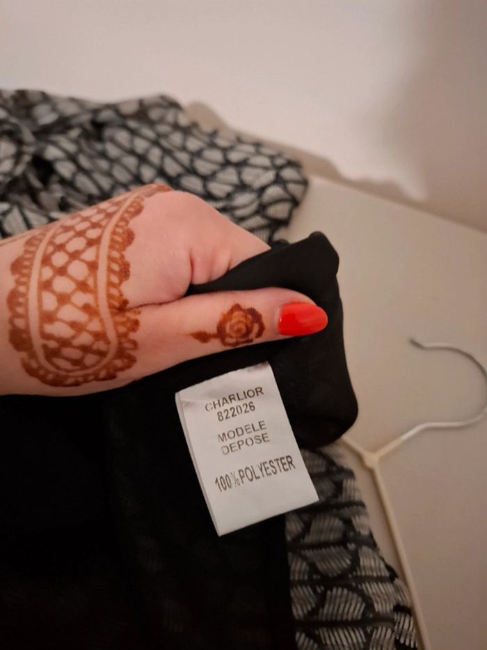 Robe courte ample à motifs Charlior taille S/M 36/38 - photo numéro 15