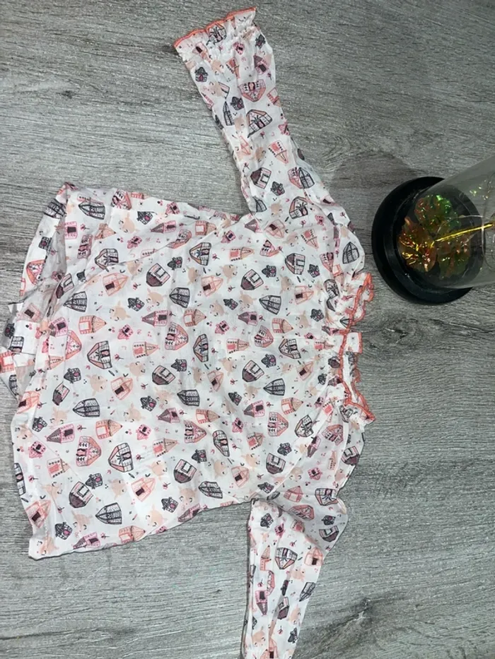 🌺 Jolie blouse à motifs pour enfant 🌺 - photo numéro 2