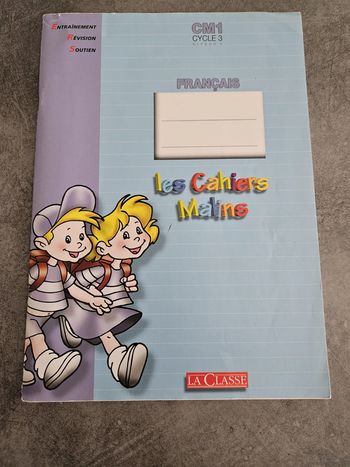 Cahier de soutien scolaire "Les cahiers malins" CM1 Français