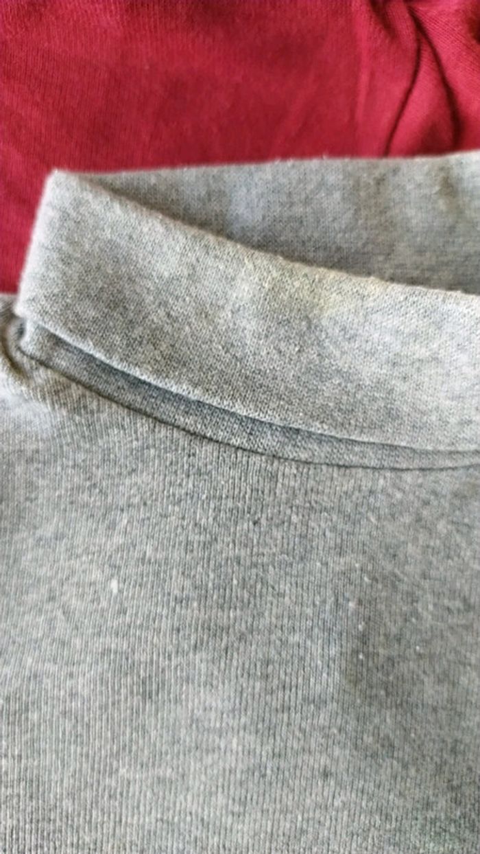 Lot tee shirt col roulé/Kiabi/ 24 mois - photo numéro 5