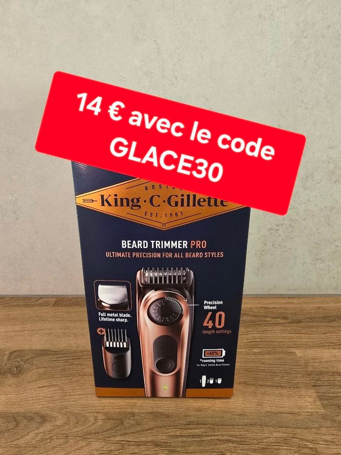 Tondeuse Beard Trimmer Pro Gillette Neuve Garantie