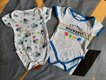 Lot 2 bodys Harry Potter 6mois