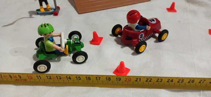 Course de caisses à savon playmobil - photo numéro 7