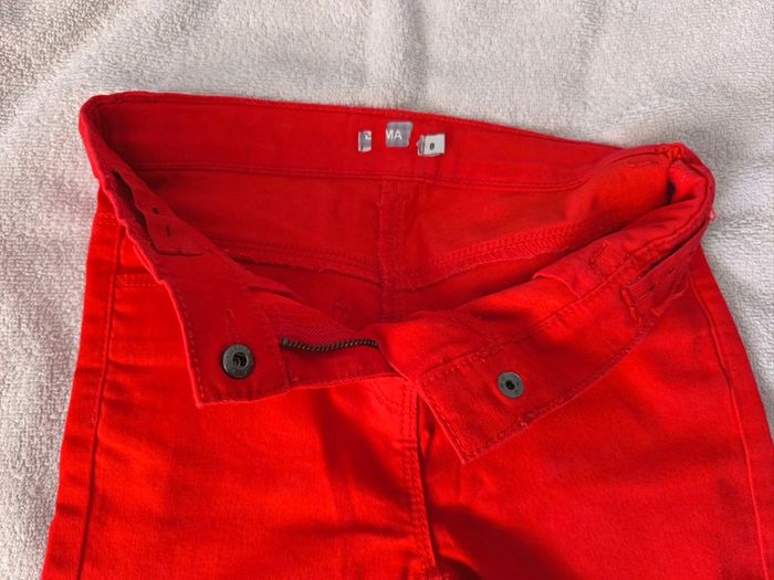 Bermuda rouge, taille réglable, Gémo, 8 ans - photo numéro 3